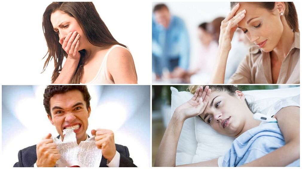 Gejala ayana parasit dina awak